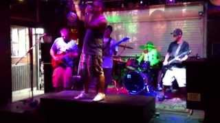 Simple Jack performs Halloween Trip at Rackem Billiards during Red White and Brew 2013