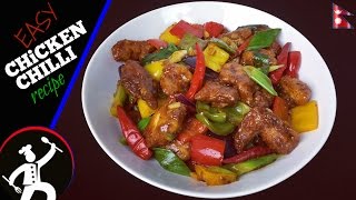 Chicken Chilli Recipe Authentic and EASY  Yummy Fo