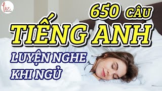 650 Câu Tiếng Anh Luyện Nghe Tiếng Anh Khi Ngủ | Lizenglish 