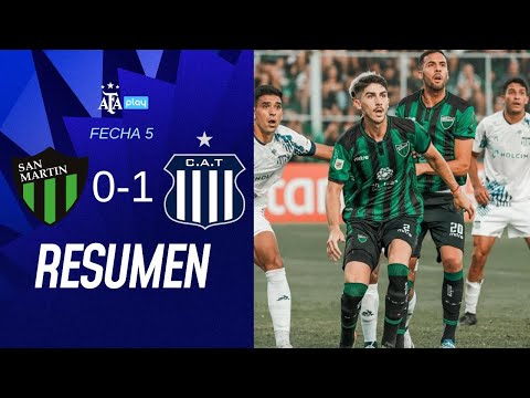 San Martín 0 vs 1 Talleres de Cordoba  | #TorneoApertura2025 | Resumen  | Fecha 5
