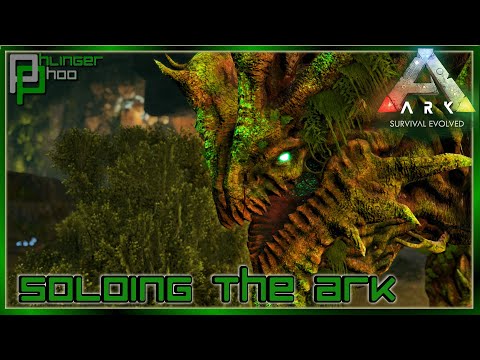 FOREST TITAN TAMING AND GETTING STOMPED ON! Soloing the Ark S5E202