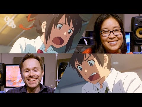 How to be an anime voice actor, with Your Name stars Stephanie Sheh and Michael Sinterniklaas | BFI