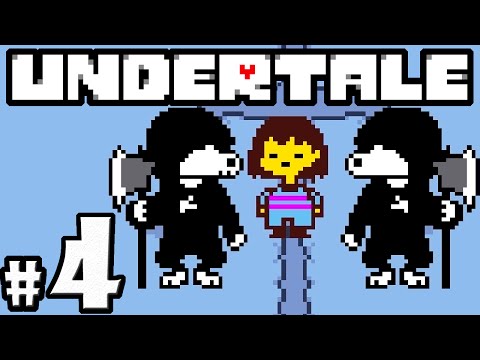 UNDERTALE Blind Gameplay Playthrough PART 4 - Papyrus’s Pasta & Puzzles VS Miniboss Dogi Greater Dog