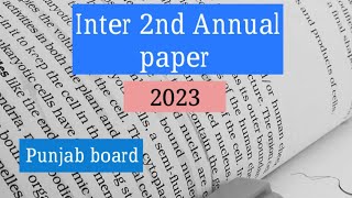 2nd Annual exams 2023 inter #2ndannualexams #12thclass #11thclas