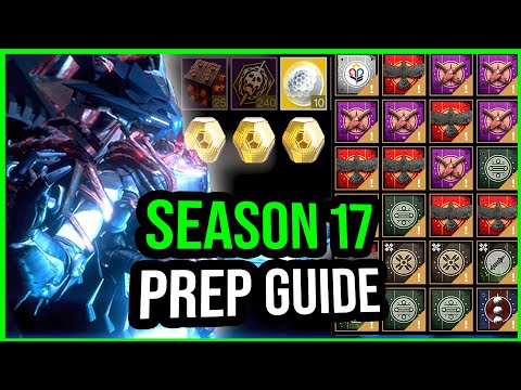MY PREP GUIDE FOR SEASON OF THE ??? Destiny 2 Season 17
