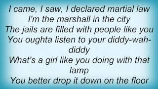 Lou Reed - Martial Law Lyrics