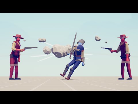 2x QUICK DRAW vs EVERY UNIT - Totally Accurate Battle Simulator TABS