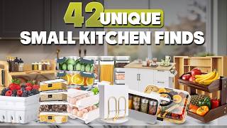 42 Unique Amazon Kitchen Finds for Small Kitchens That Save Space Instantly