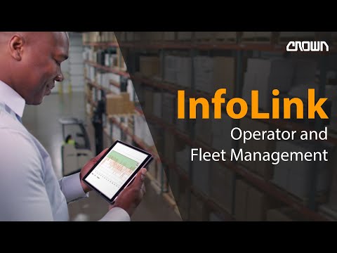Crown Lift Trucks | InfoLink® | Operator and Fleet Management System
