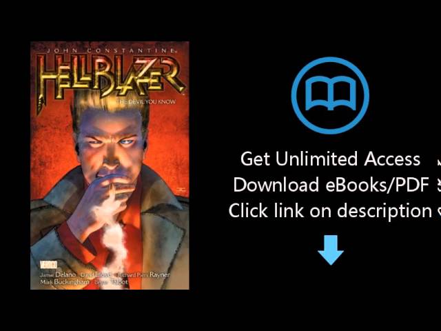 Vídeo relacionado con Hellblazer, Vol. 2: The Devil You Know by Jamie Delano David Lloyd(2012-01-03)