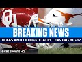 Texas and Oklahoma Will Leave The Big 12 in 2025 | CBS Sports HQ