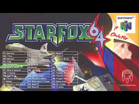Star Fox 64 Soundtrack (N64 OST, 39 Tracks) Lylat Wars