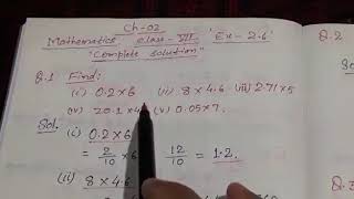 Download Lagu Mathematics Class-7 Ch-2 Fractions and Decimals Ex-2 point 6 Thumbnail