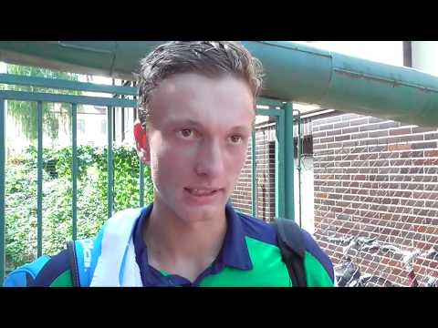Jiří Lehečka po vítězství v semifinále Pardubické juniorky 2018
