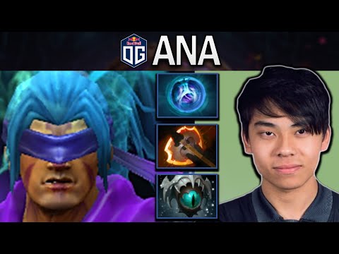 OG.ANA SMURF ANTI-MAGE WITH SNIPER - EASY - DOTA 2 PRO GAMEPLAY