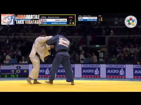 Judo Grand Prix Dusseldorf 2015 -100kg MARET Cyrille (FRA) vs. DARWISH Ramadan (EGY)