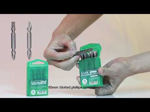 LAOA 10pcs Double head screwdriver bits