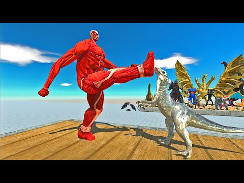 TITAN ATTACK ALL UNITS - Animal Revolt Battle Simulator