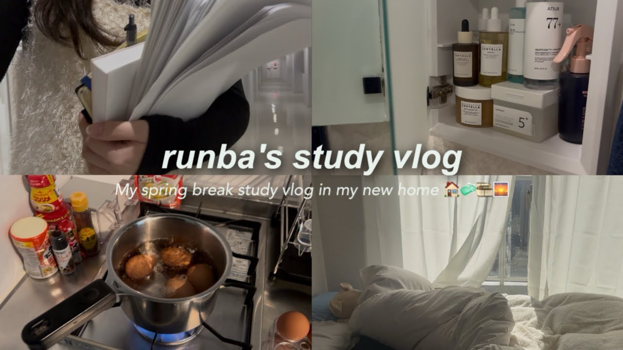 ENG) 👩🏻‍💻study vlog｜大学院卒業間近🎓引越ししました🏠｜NEW house NEW life