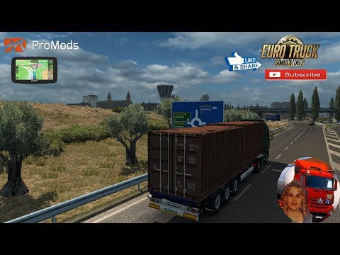 Euro Truck Simulator 2 (1.35) Tour of Cyprus Promods map v2.41 Iveco Hi Way by SCS + DLC's & Mods