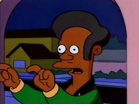 The Simpsons - Karma Can Only Be Portioned Out By The Cosmos
