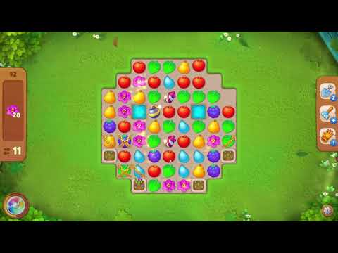 Gardenscapes 92 no boosters