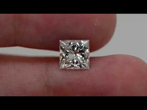 Loose Princess Cut Lab Grown Diamond 2.02 Carat H/VS1