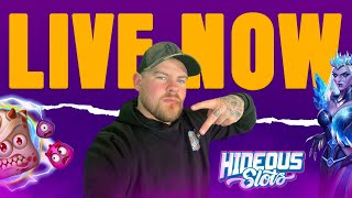 🟢 LIVE WEEKEND WARM UP SLOTS ACTION - Bonuses, Big Wins & Live Chat | Fruity Slots | Hideous Slots