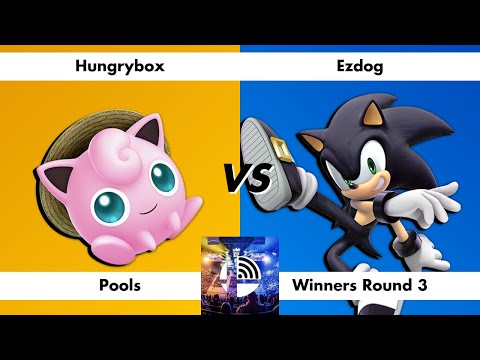 The Wifi Series #40 - Pools Winner Round 3: Liquid | Hungrybox (Jiggypuff) vs Ezdog (Sonic)