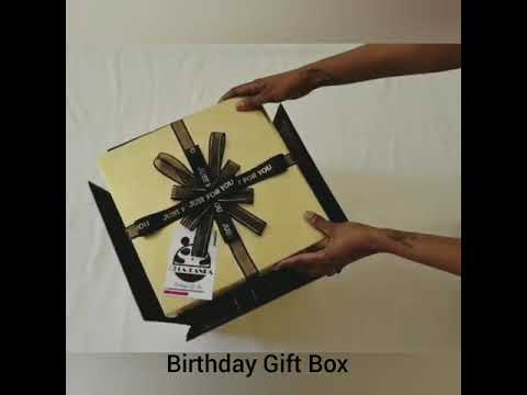 Deco Panda Birthday Gift Box