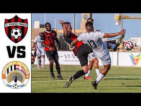 SPARTAK TRNAVA🇸🇰 VS HIBERNIANS🇧🇭 5:1 2.Kolo Zostrih 