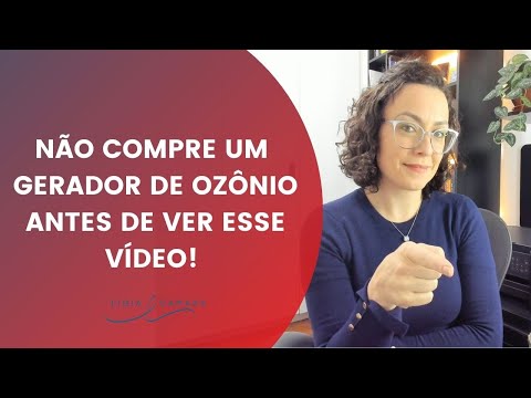 Vídeo: Gerador ozônio: perguntas e respostas sobre uso