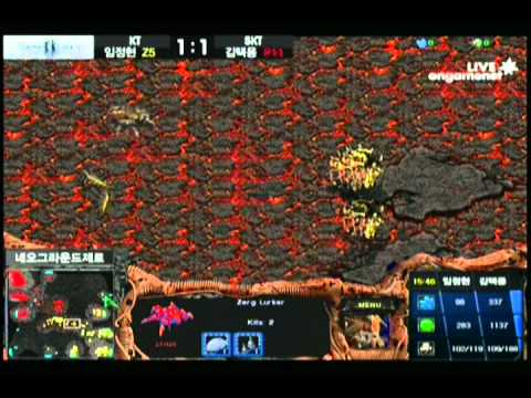 SPL [7.23] Crazy_Hydra  (KT) vs Bisu (SKT) 1st half - 3set / Neo Ground Zero
