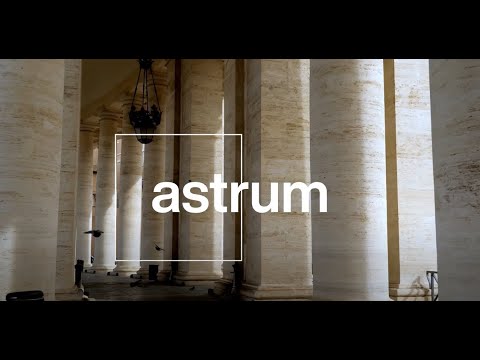 Astrum: Porcelain stoneware collection inspired by travertine