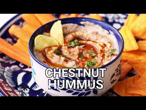 Chestnut Hummus Recipe - Easy Chestnut Dip Recipe