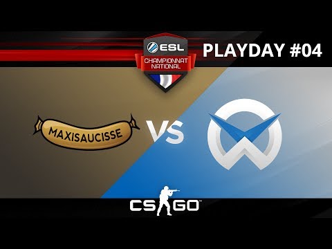CS:GO - MaxiSaucisse vs WySix - Train - ESL Championnat National - Summer 2017 - Map 1