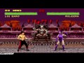 Mortal Kombat 2 LIU KANG SNES Newbie TAS