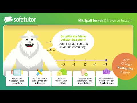 Rechnen mit negativen Zahlen – Grundrechenarten, Tipps & Tricks!