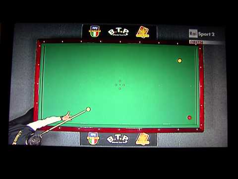 BORRONI vs MALAFRONTE - Terza Prova  Biliardo BTP 2014 BAGNOLO S.V.