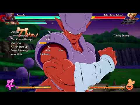 [DBFZ] Janemba TOD! (w/ 3-bars and assist)