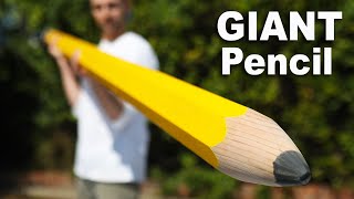 GIANT Pencil Made From CORN!?