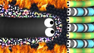 YOU CANNOT KILL HIM! - Slither.io Mobile Hack GAMEPLAY!? (Slither.io Mobile Strange Gameplay)