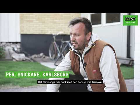Snickaren Per recenserar trallskruven ESSDECK Max | ESSVE