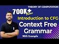 Lec 47 What Is Context Free Grammar In TOC Formal Definition