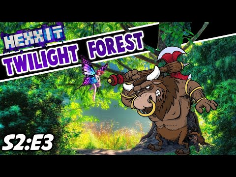 EPIC Minotaur Showdown! - 2 Pixel Bros Conquer Minecraft Twilight Forest!