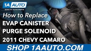 How to Replace Vapor Canister Purge Solenoid Valve V6 3.6L 10-11 Chevy Camaro