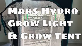 Tropical Houseplant Grow Tent & Light Mars Hydro TS 600