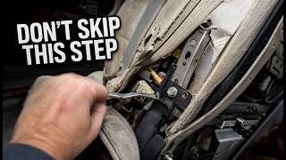 How to Remove Lexus Front Seats (Step by Step)