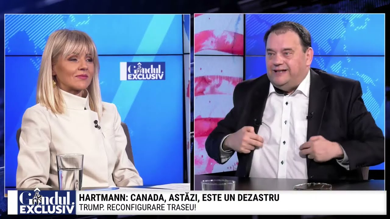 GÂNDUL EXCLUSIV, cu Marga Nițu și H.D. Hartmann: Trump. Reconfigurare traseu!