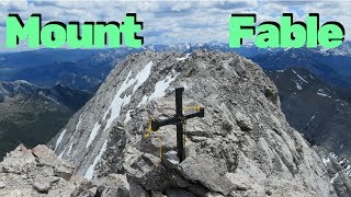 preview picture of video 'Mount Fable Scramble in Canmore'
